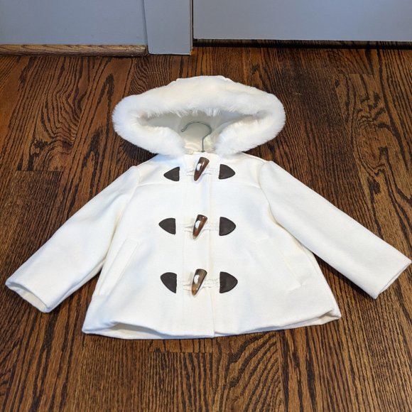 Janie and Jack Baby Pea Coat - 6-12mo - Picture 2 of 4